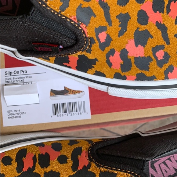 VANS SLIP-ON PRO PUNK black/true white men’s - Picture 11 of 16